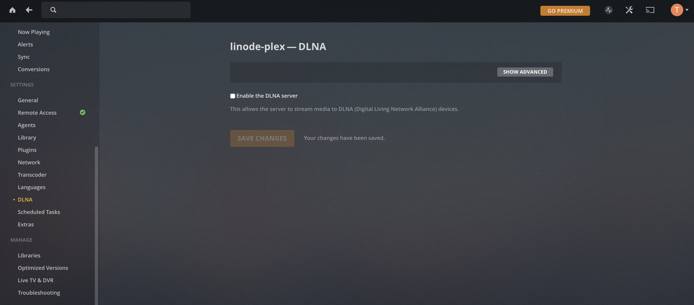 Disable DLNA Disable DLNA